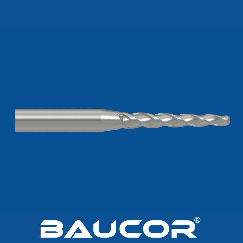 Tapered Ball Nose End Mill